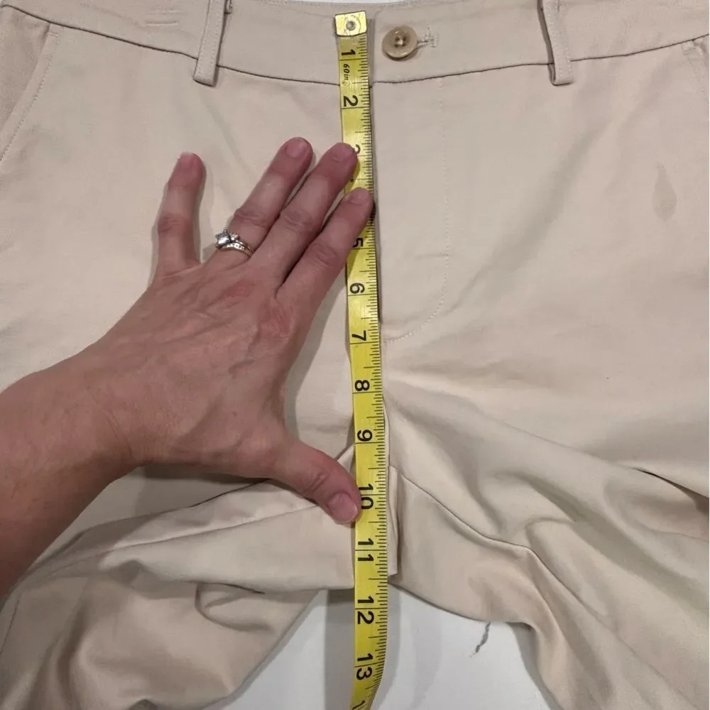 Lauren Ralph Lauren | Women’s Classic Tan Bermuda Chino 10” Casual Shorts Size 6